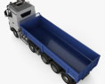 Sisu Polar Tipper Truck 2017 Modelo 3D vista superior