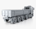 Sisu Polar Tipper Truck 2017 Modelo 3D
