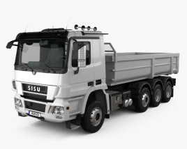 Sisu Polar Tipper Truck 2013 3D model
