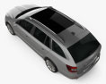 Skoda Superb (B6) Combi 2012 3d model top view