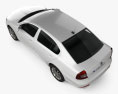 Skoda Octavia (Laura) liftback 2012 3d model top view
