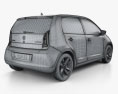 Skoda Citigo 5 porte con interni 2015 Modello 3D
