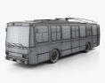 Skoda 14Tr Trolleybus 1982 3D модель wire render