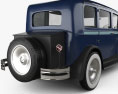 Skoda 645 리무진 1930 3D 모델 