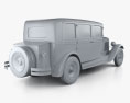 Skoda 645 Limousine 1930 3D-Modell