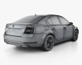 Skoda Octavia liftback 2020 3D 모델 