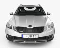 Skoda Octavia Scout 2020 3Dモデル front view