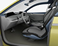 Skoda Vision E com interior 2017 Modelo 3d assentos