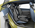 Skoda Vision E com interior 2017 Modelo 3d
