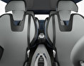 Skoda Vision E com interior 2017 Modelo 3d