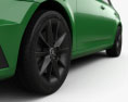 Skoda Octavia RS liftback com interior 2020 Modelo 3d