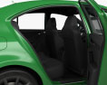 Skoda Octavia RS liftback HQインテリアと 2020 3Dモデル