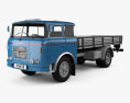Skoda Liaz 706 RT Flatbed Truck 1957 Modello 3D