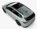 Skoda Enyaq iV Founders Edition con interior 2024 Modelo 3D vista superior