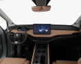 Skoda Enyaq iV Founders Edition con interior 2024 Modelo 3D dashboard