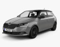 Skoda Fabia Monte Carlo hatchback 2022 Modello 3D