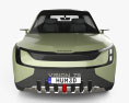 Skoda Vision 7S 2024 3D 모델  front view
