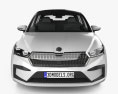 Skoda Enyaq iV Coupe 2021 Modelo 3D vista frontal