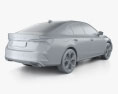Skoda Octavia liftback RS 2024 3D-Modell