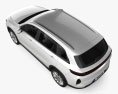 Skyworth EV6 Travel 2021 3d model top view