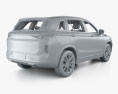 Skyworth EV6 Travel с детальным интерьером 2024 3D модель