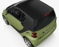 Smart Fortwo 2012 3D модель top view
