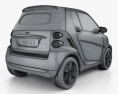 Smart Fortwo 2013 敞篷车 Hard Top 3D模型