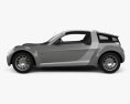Smart Roadster Coupe 2008 3d model side view