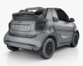 Smart Fortwo Cabrio 2017 3D 모델 