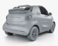 Smart Fortwo Cabrio 2017 3D模型