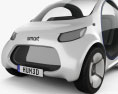 Smart Vision EQ Fortwo 2017 3D-Modell