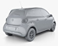 Smart ForFour Electric Drive 2020 3D 모델 