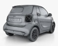 Smart ForTwo EQ Prime cabriolet 2023 Modelo 3d