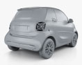 Smart ForTwo EQ Prime 카브리올레 2023 3D 모델 