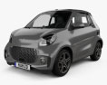 Smart ForTwo EQ Pulse cabriolet 2023 3D-Modell
