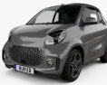 Smart ForTwo EQ Pulse cabriolet 2023 Modello 3D