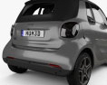 Smart ForTwo EQ Pulse cabriolet 2023 3d model