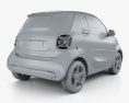 Smart ForTwo EQ Pulse cabriolet 2023 Modèle 3d