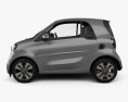 Smart ForTwo EQ Prime coupe 2022 3d model side view
