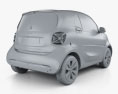 Smart ForTwo EQ Prime coupe 2022 3d model
