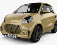 Smart ForTwo EQ Pulse coupe 2023 3D模型