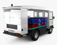 Smith Cabac Milk Float Truck 2016 3d model back view