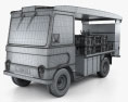 Smith Cabac Milk Float Truck 2016 3d model wire render