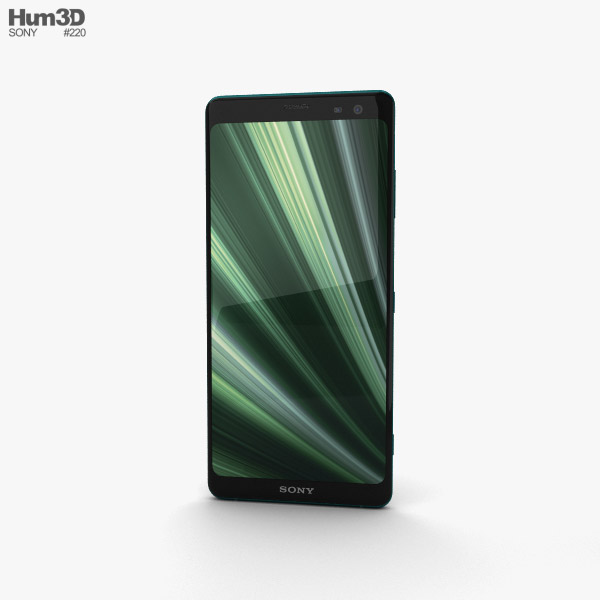 Sony Xperia XZ3 Forest Green 3D model