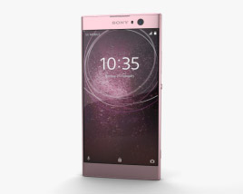 Sony Xperia XA2 Pink 3Dモデル