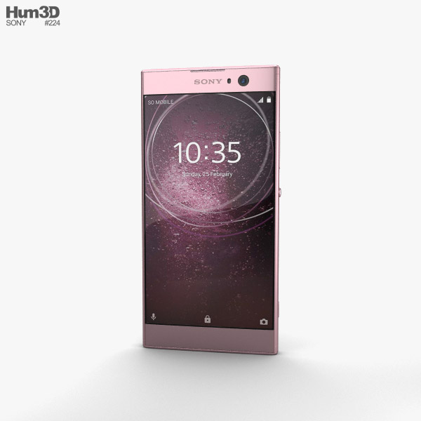 Sony Xperia XA2 Pink Modèle 3D