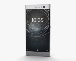 Sony Xperia XA2 Silver 3D model