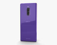 Sony Xperia 1 Purple 3D 모델 