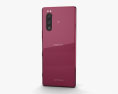 Sony Xperia 5 Red 3D 모델 