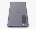 Sony Xperia 1 III Frosted Purple 3D模型
